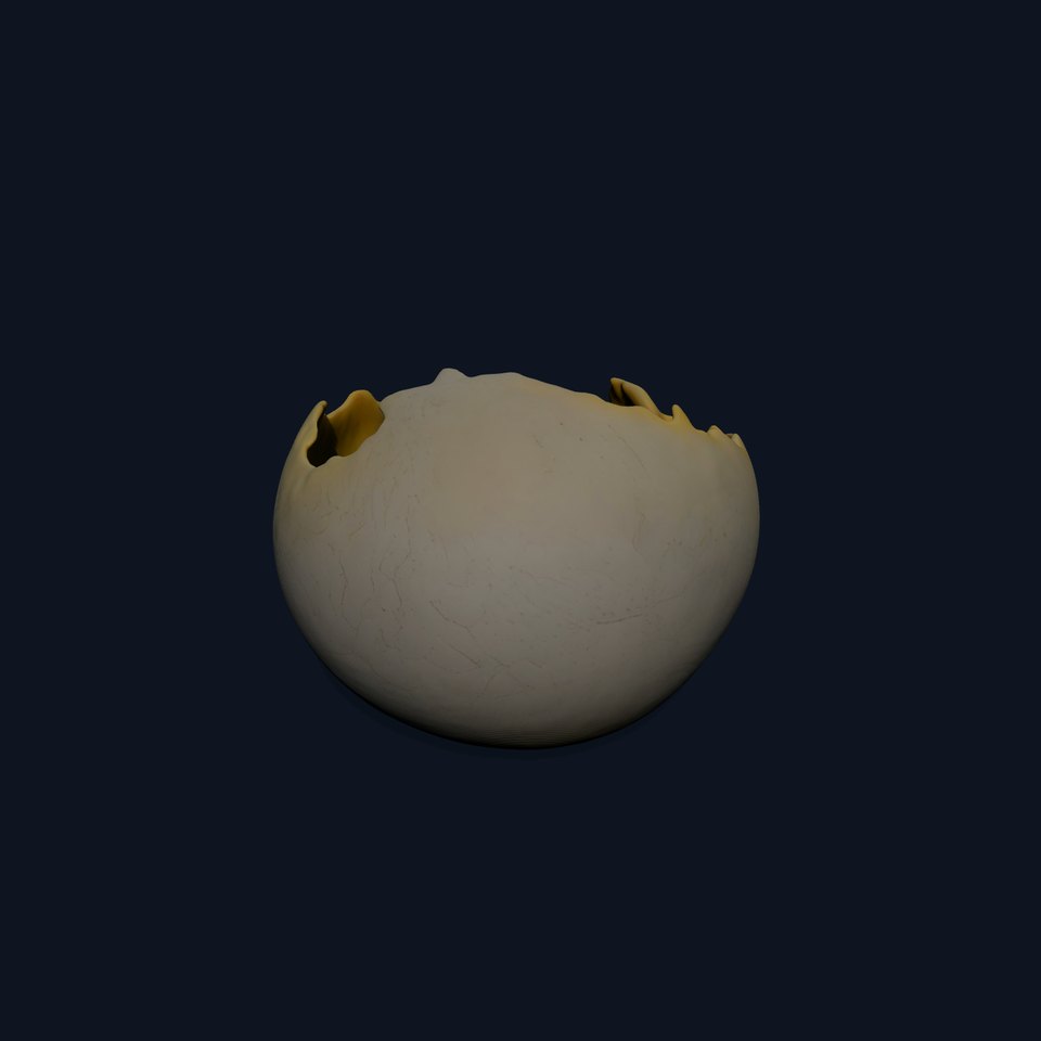 Cracked Eggshell model pack